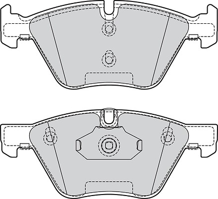 BRAKE PADS BMW 1 SERIES 3 SERIES Z4 FR